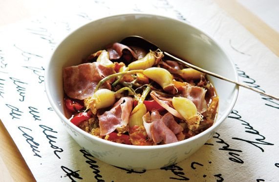 バスク風パプリカの煮込み